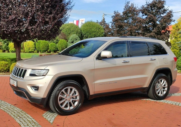 Jeep Grand Cherokee cena 97000 przebieg: 115000, rok produkcji 2014 z Dobra małe 781